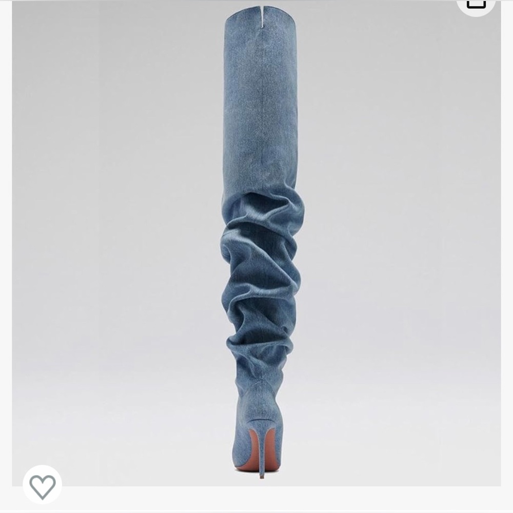 Long Knee High Jeans